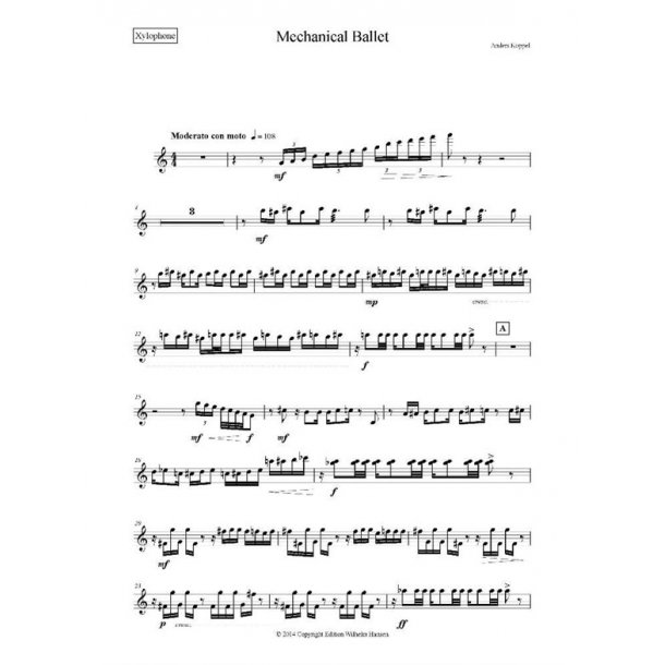 Anders Koppel: Mechanical Ballet (Parts)