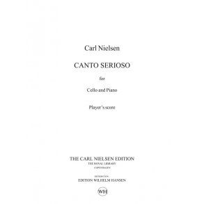 Carl Nielsen Canto Serioso Vlc/Pf Plsc
