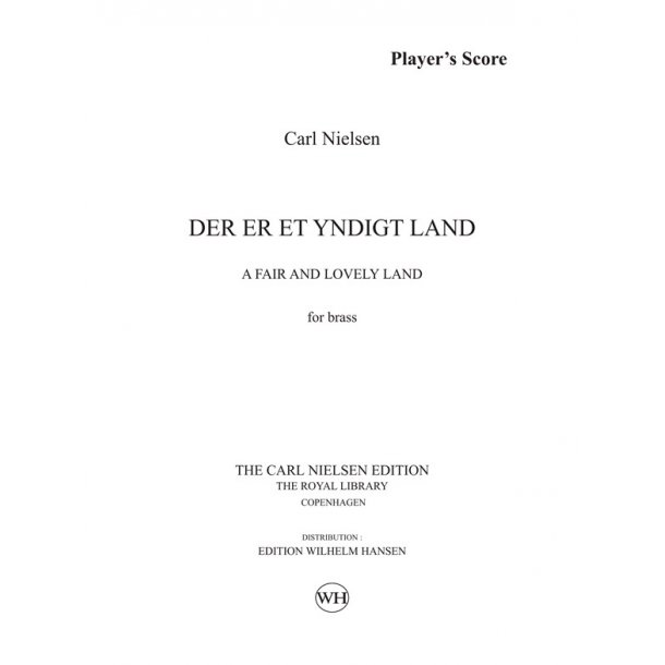 Carl Nielsen Det Er Et Yndigt Land Brass