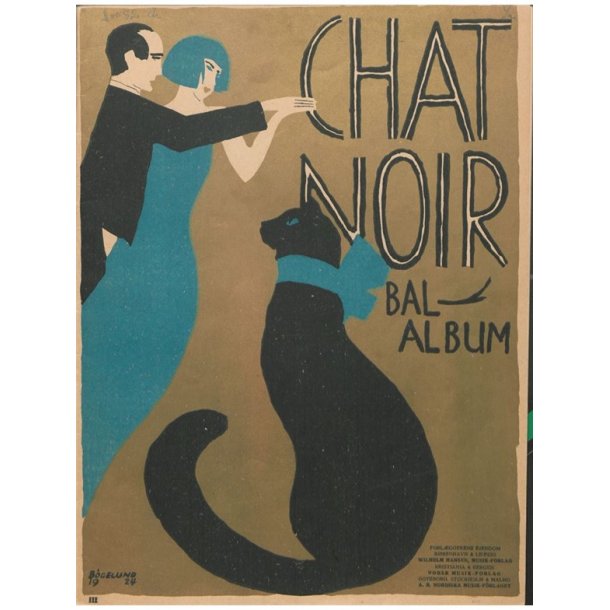 Chat Noir Bal-Album 1924 Pv