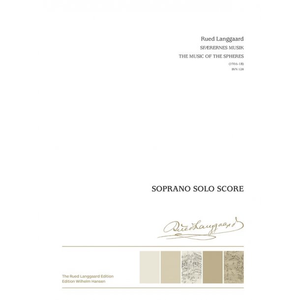 Rued Langgaard: Sph&auml;renmusik/The Music Of The Spheres (Soprano Solo)