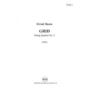 Eivind Buene: String Quartet No. 2 'Grid' (Parts)