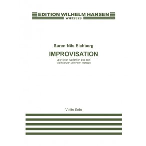 Søren Nils Eichberg: Improvisation For Violin Solo