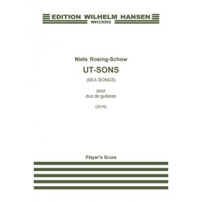 Niels Rosing-Schow: Ut-Sons (Sea Songs) (Player's Score)