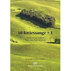 Erling Lindgren: 10 For&aring;rssange +1 (SATB)