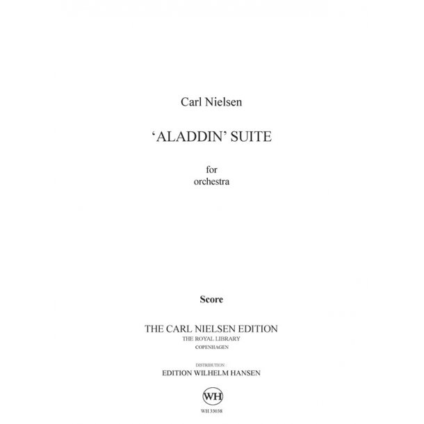 Carl Nielsen: 'Aladdin' Suite (Score)