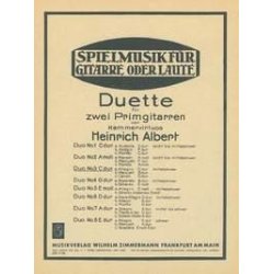 Acht Duette Fr 2 Primgitarren Nr. 3