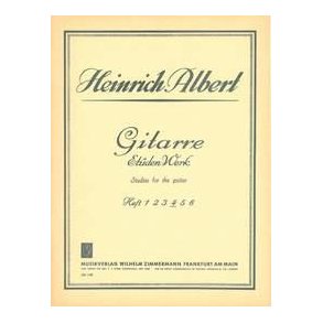 Gitarre-etden Heft 4