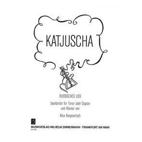 Katjuscha Fr Gesang Und Klavier