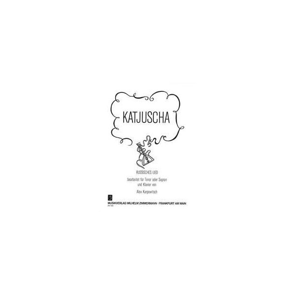 Katjuscha Fr Gesang Und Klavier