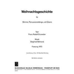 Weihnachtsgeschichte Fr Stimme, Perc