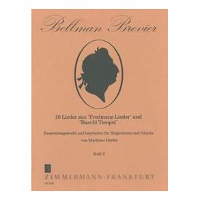 Bellman-brevier Heft 2 Fr Gesang Und