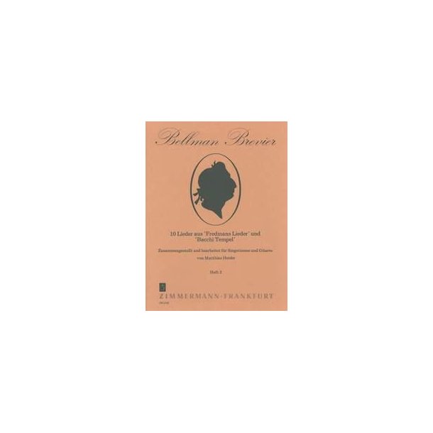 Bellman-brevier Heft 2 Fr Gesang Und