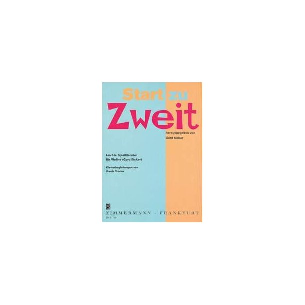 Start Zu Zweit Fr Violine Und Klavie