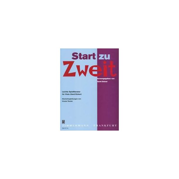 Start Zu Zweit Fr Viola Und Klavier