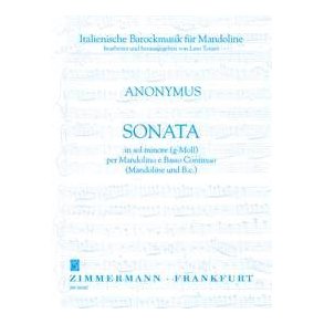 Sonata In Sol Minore (G-moll) Fr Man