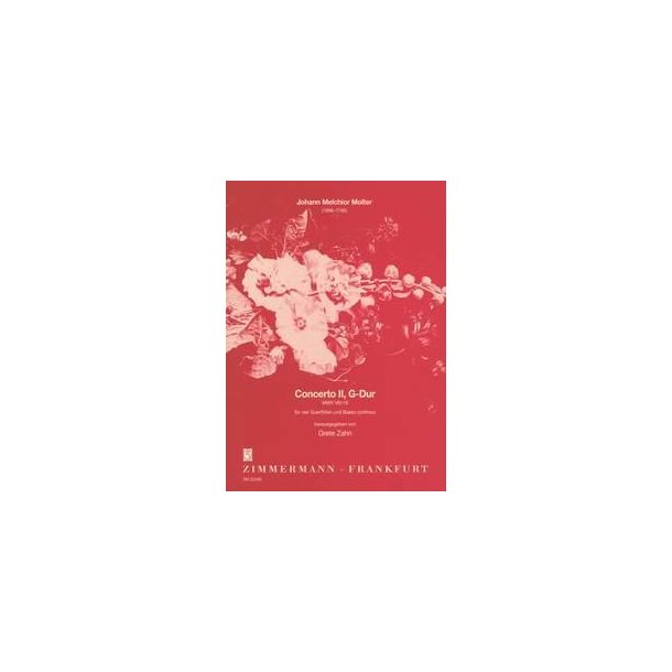 Concerto G-dur Fr 4 Flten Und B.C.