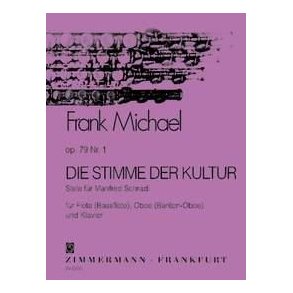 Die Stimme Der Kultur Fr Flte, Oboe