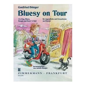 Bluesy On Tour Fr Klavier