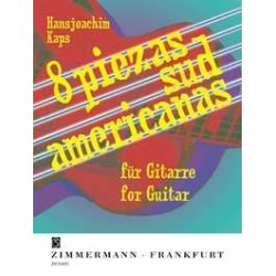 8 Piezas Sudamericanas Fr Gitarre So