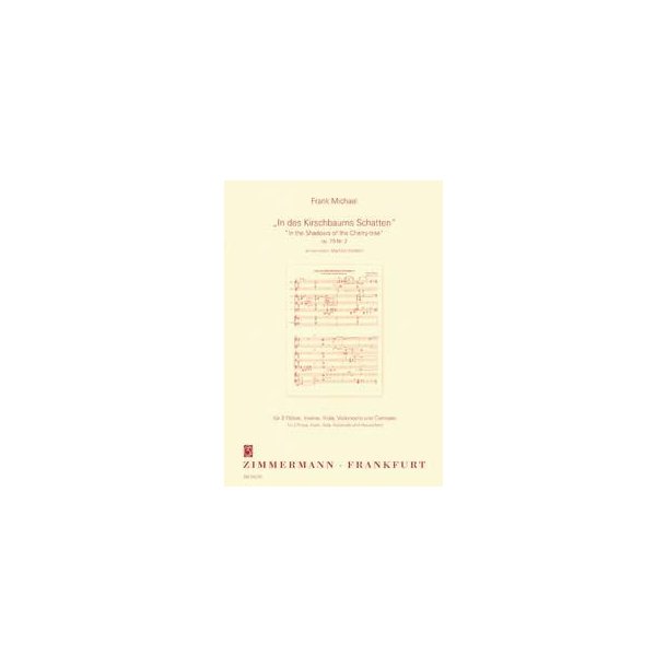 In Des Kirschbaums Schatten Fr 2 Fl,
