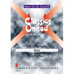 Duo. Solo Fr Flte Und Einen Stein