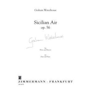 Sicilian Air Fr Flte Und Klavier