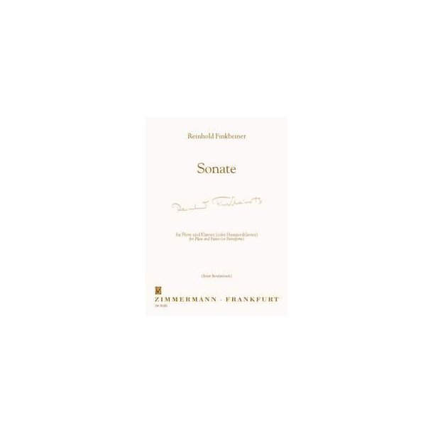 Sonate Fr Flte Und Klavier (Oder Ham