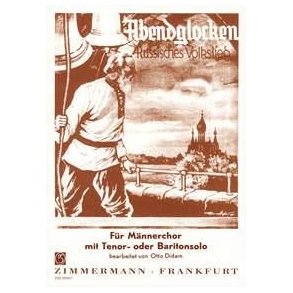 Abendglocken Fr Mnnerchor Mit Tenor-
