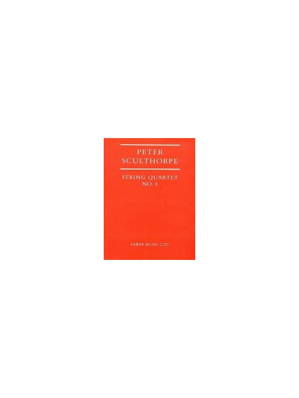 String Quartet No.6 (Score)