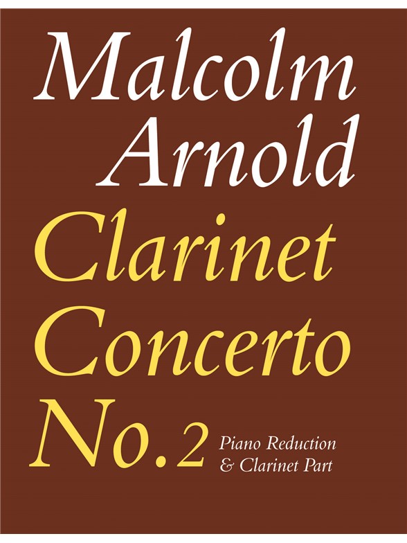 ARNOLD CLARINET CONCERTO NO2 CLT/PF