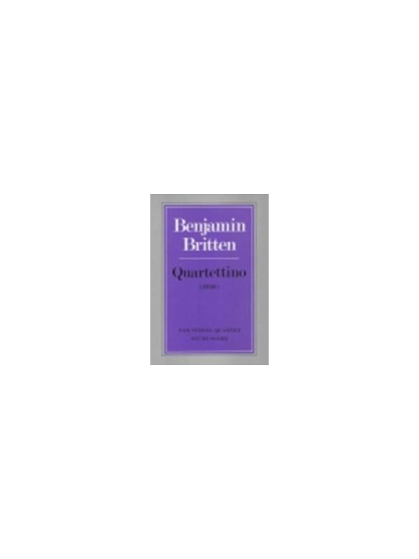 Quartettino For String Quartet (Score)