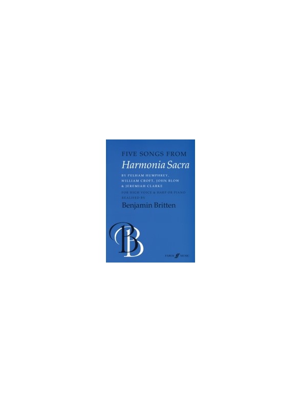 Five Songs From Harmonia Sacra (High Voice and Harp)
