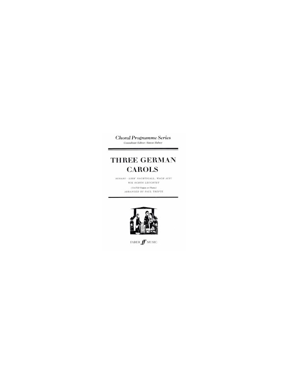 Three German Carols (SATB)
