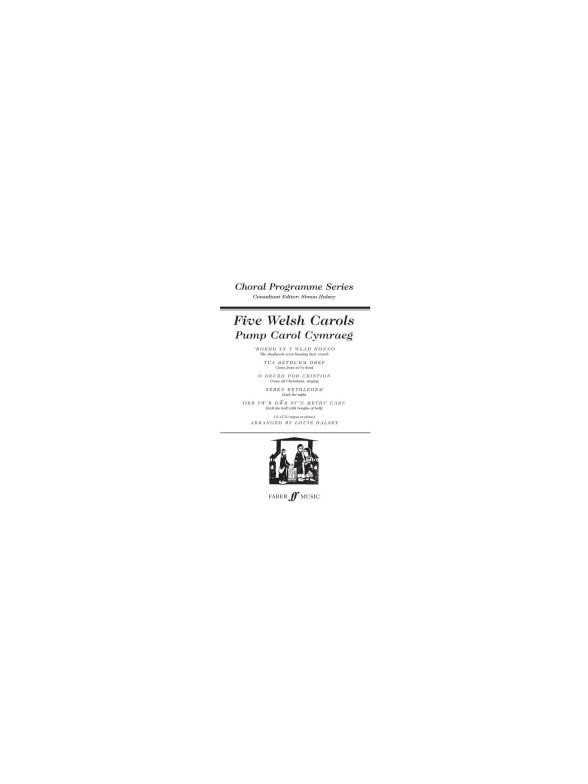 Five Welsh Carols - Pump Carol Cymraeg