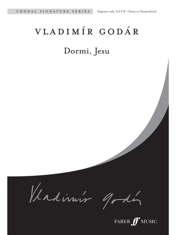 VLADIMIR GODAR DORMI JESU SATB ACCOMPANIED CHORAL