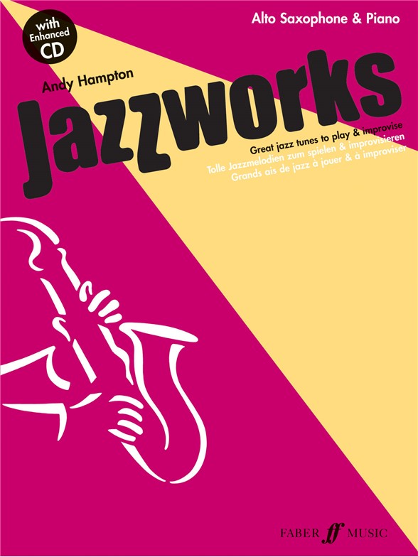 HAMPTON ANDY JAZZWORKS ALTO SAXOPHONE BOOK/CD