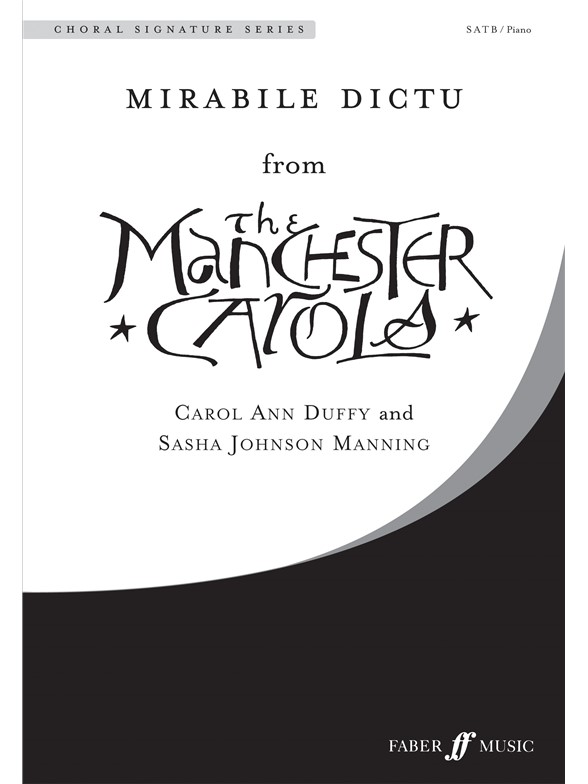 MANNING/DUFFY MIRABILE DICTU FROM THE MANCHESTER CAROLS SATB/PIANO