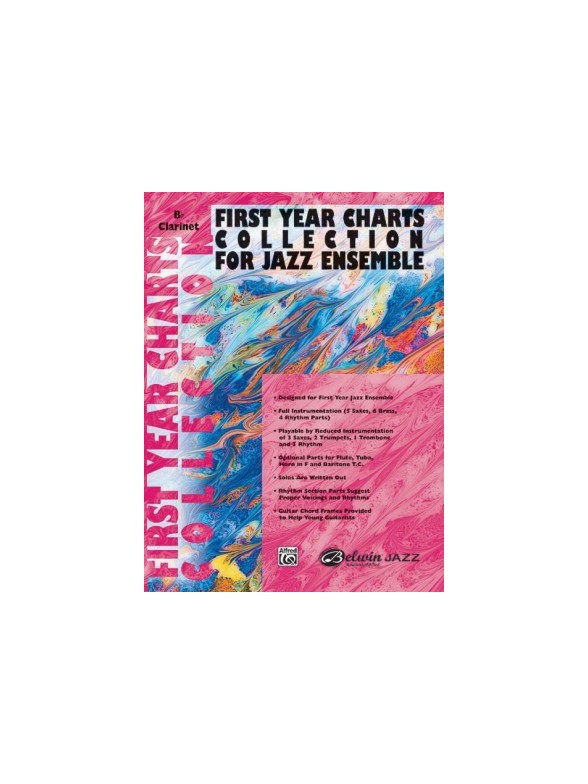 First Year Charts Collection For Jazz Ensemble (Clarinet)