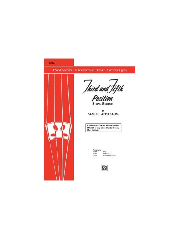 3rd and 5th Position String Builder (Viola)