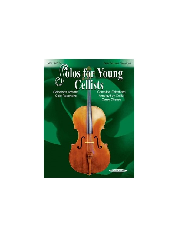 Solos Young Cellists Vol 3 Vlc/Pf Bk
