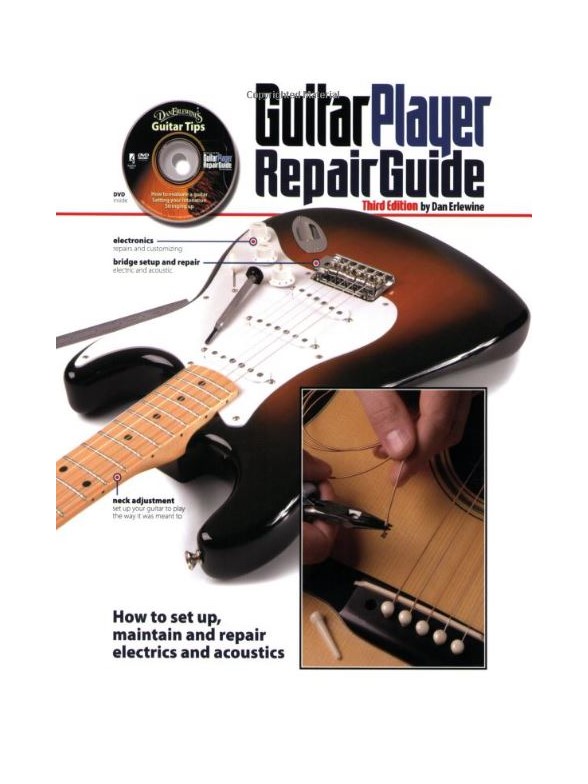 Guitar Player Repair Guide Bk/Dvd