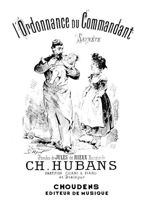 HUBANS L'ORDONNANCE DU COMMANDANT SAYNETE V/S