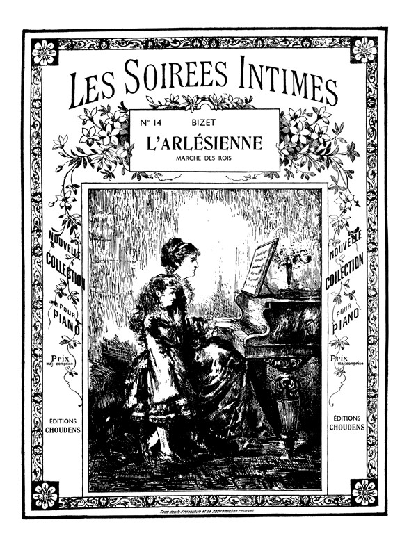 BIZET ARLÉSIENNE (L') N° 14 MARCHE DES ROIS PIANO