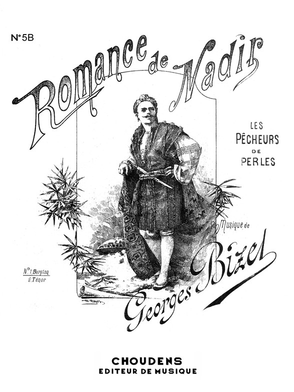 BIZET PÊCHEURS DE PERLES (LES) N° 5BIS ROMANCE DE NADIR JE CROIS ENTEN