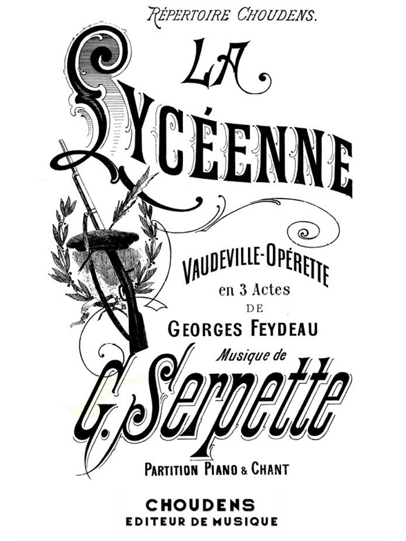 SERPETTE LA LYCEENNE - VOCAL SCORE