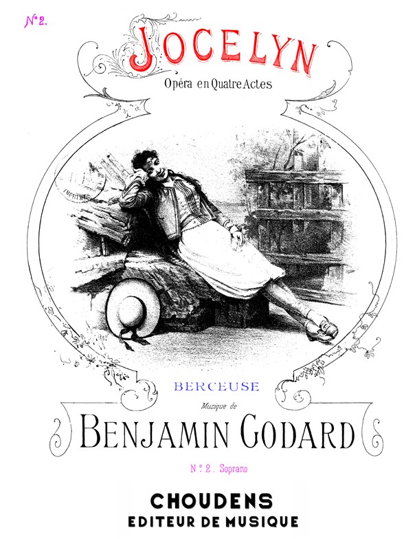 GODARD JOCELYN N° 2 BERCEUSE SOPRANO CHANT ET PIANO
