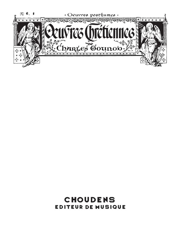 GOUNOD AGNUS DEI N° 6 MEZZO OU BARYTON CHANT ET ORGUE AD LIBITUM