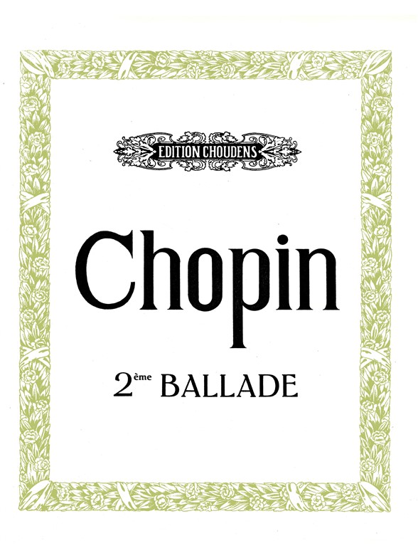 CHOPIN Ballade 2 PIANO