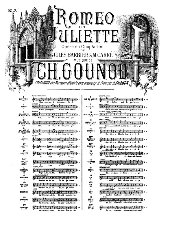 GOUNOD ROMÉO ET JULIETTE N° 7 CAVATINE DE ROMÉO AH LÈVE-TOI SOLEIL TÉN